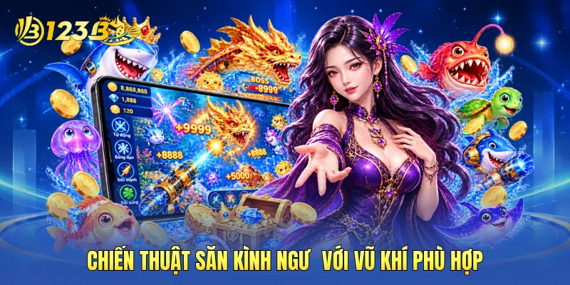 Chiến thuật săn kình ngư với vũ khí phù hợp Chiến thuật săn kình ngư với vũ khí phù hợp