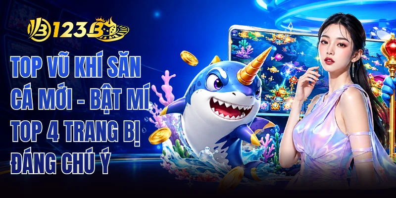 Top Vũ Khí Săn Cá Mới - Bật Mí Top 4 Trang Bị Đáng Chú Ý